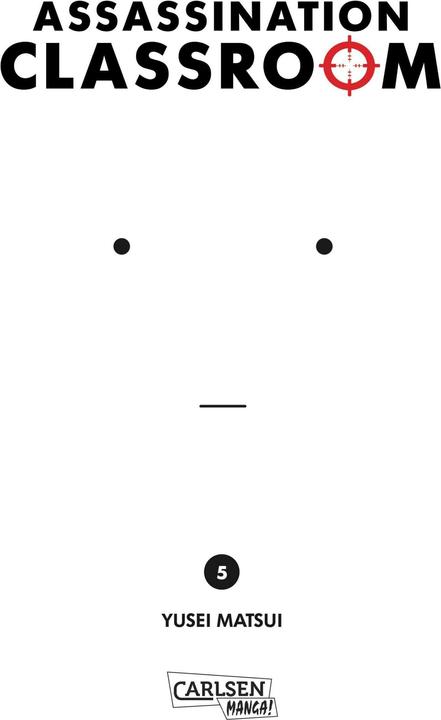 Actual product image Assassination Classroom, Band 5 (German, Yusei Matsui, 2015)