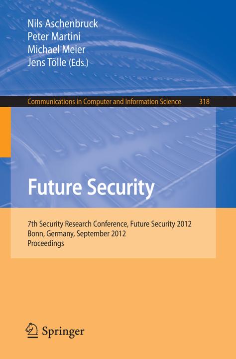 Actual product image Future Security (Michael Meier, Peter Martini, Jens Tölle, Nils Aschenbruck, 2012)