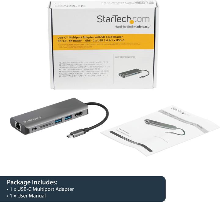 Produktbild StarTech DKT30CSDHPD3 (USB-C, 2 Ports)