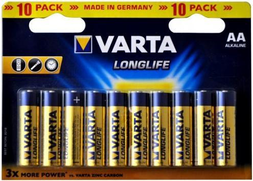 Produktbild Varta Longlife (10 Stk., AA, 2800 mAh)