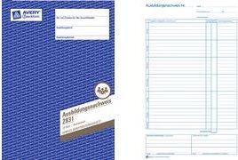 Produktbild Avery Formularbuch "Ausbildungsnachweis", A4 (28 x)