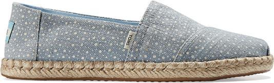 Produktbild Toms Seasonal Rope Alpargata Crossweave Ws sky (37)