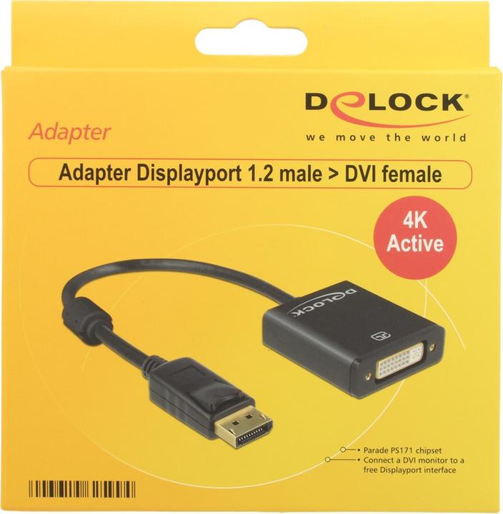 Produktbild Delock 62599 DP zu (DVI, 20 cm)