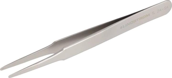 Produktbild Bahco Hochpräzisionspinzette aus Edelstahl Typ 2A mit flachen und feinen runden Spitzen, 120mm