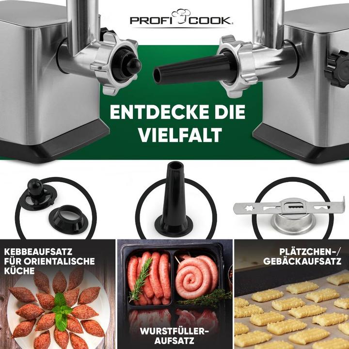 Immagine prodotto Proficook Fleischwolf