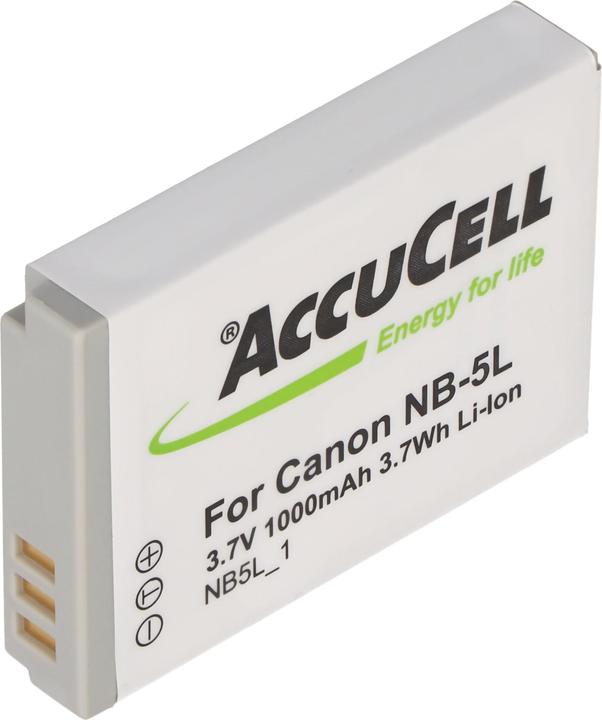 Actual product image Canon Battery NB-5L Digicam IXY 1000 (Rechargeable battery)