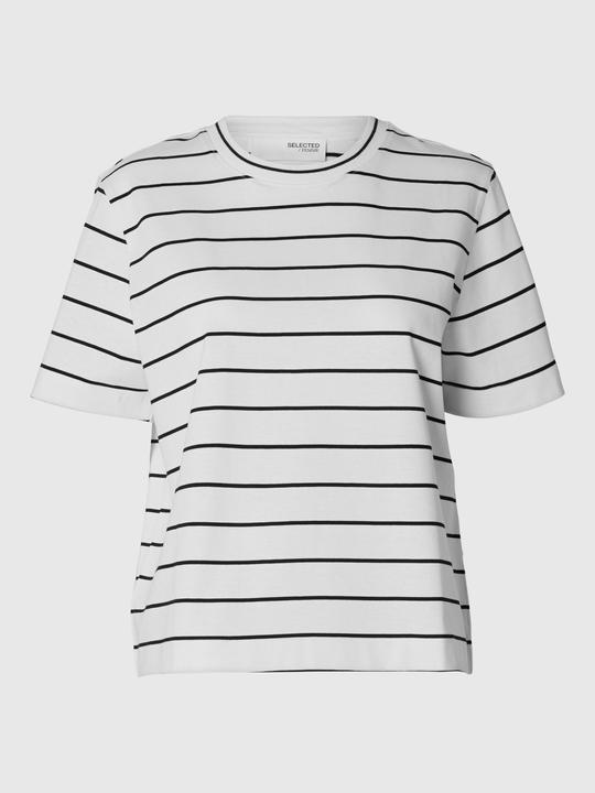 Actual product image Selected Femme Striped T-Shirt (XS)