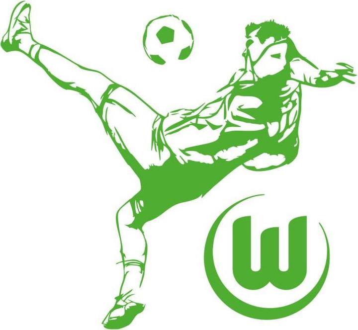 Immagine prodotto VfL Wolfsburg Calciatore (70 x 64 cm)