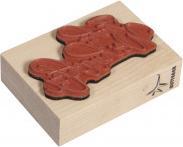 Actual product image Rayher H. stamp "Merry Christmas", 5x7cm