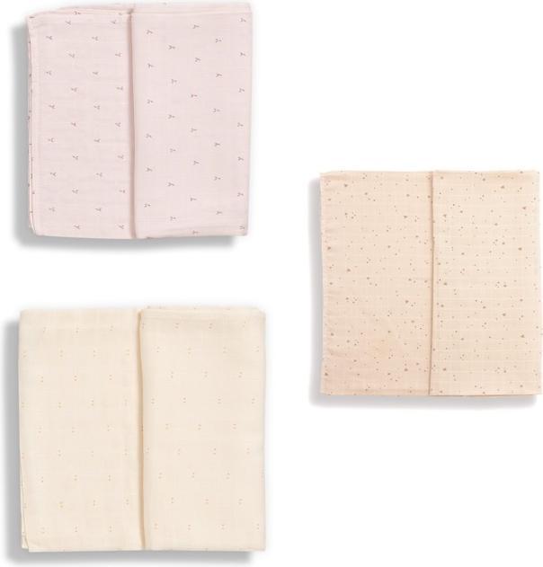 Gloop! Muslin 100x100 cm pack of 6 (100 cm, 100 cm)