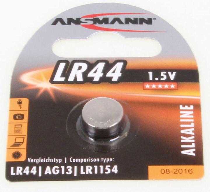Actual product image Ansmann Lr 44 (1 pcs., LR44, 145 mAh)