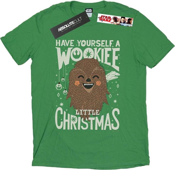 Star Wars Wookiee Little Christmas TShirt (M)