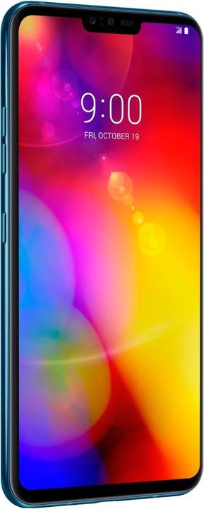 Actual product image LG V40 ThinQ (128 GB, Moroccan Blue, 6.40", Dual SIM, 16 Mpx, 4G)