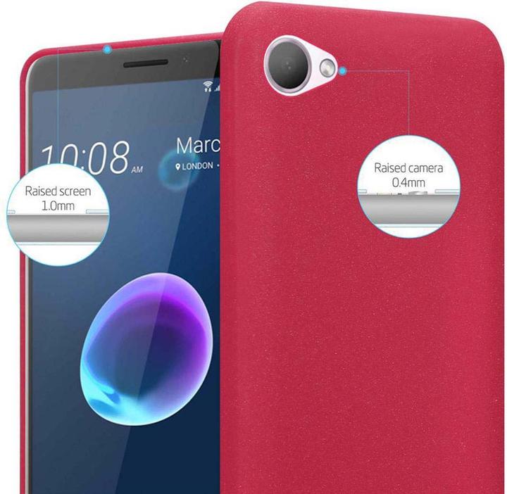 Produktbild Cadorabo TPU Frosted Cover (HTC Desire 12)