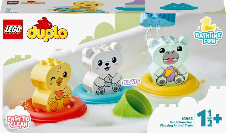 Actual product image LEGO Bathtub fun: swimming animal train (10965)