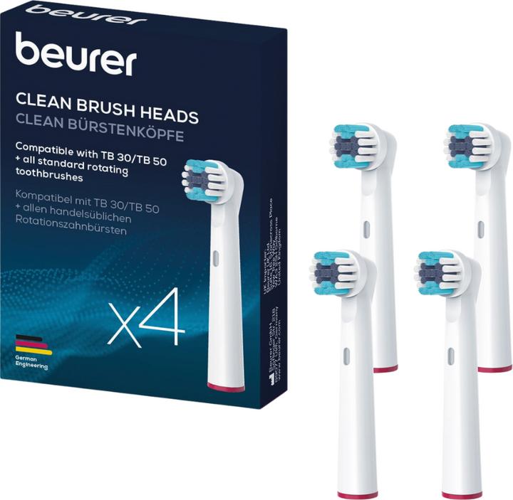 Actual product image Beurer TB 30/50 brush heads Sens. 4 pcs. (4 x)