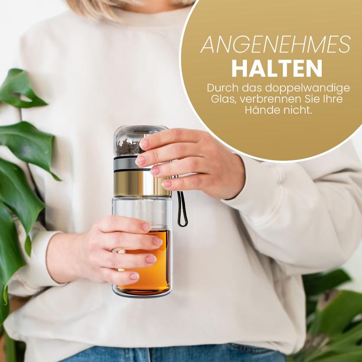 Produktbild Gewürzladen Näfels Drehbare Teeflasche (0.32 l)