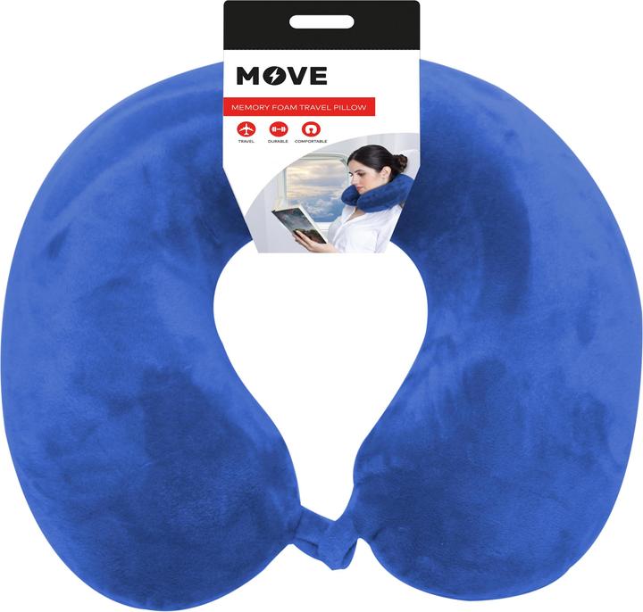 Produktbild Move Memory Foam Travel Pillow Blue (Kopf- & Nackenkissen)
