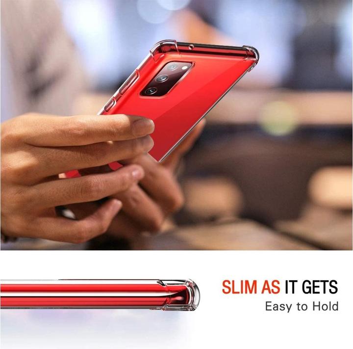 Productafbeelding Screenguard Kristalheldere Case Bumper (Samsung Galaxy S20 FE)