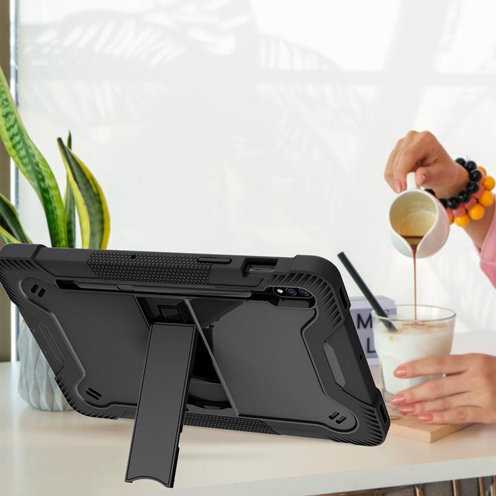 Actual product image Cazy Shockproof case compatible with Samsung Galaxy Tab S8 - Protective drop-proof case - with stand (Galaxy Tab S8)