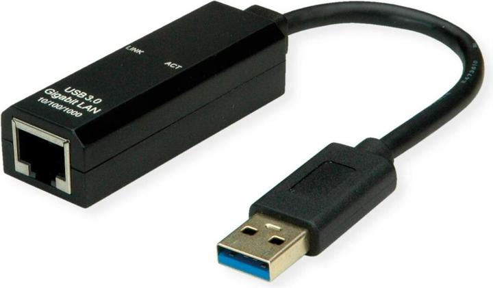 Image du produit Value Convertisseur USB3.2 Gen1 Gigabit Ethernet (USB-C 3.2 Gen 1, RJ45 Gigabit Ethernet (1x))