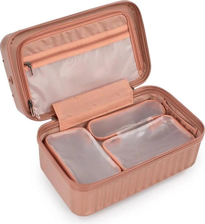 Produktbild Heys Luxe Beauty Case -kantolaukku, ruusukulta