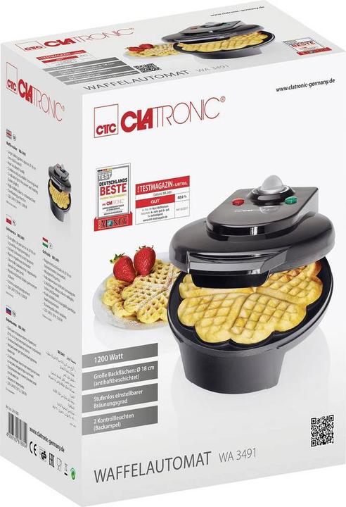 Produktbild Clatronic 261 680 5 Waffel(n)