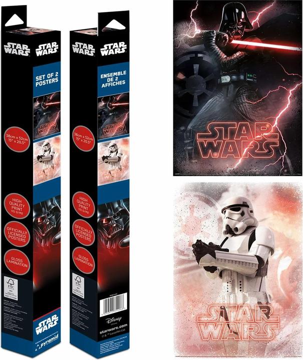 Produktbild Pyramid STAR WARS - L'Empire - Set 2 Posters 52 x 38cm