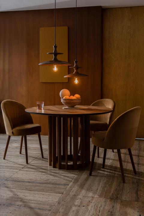 Actual product image Dutchbone Pendant Lamp Cath S Walnut (E27)