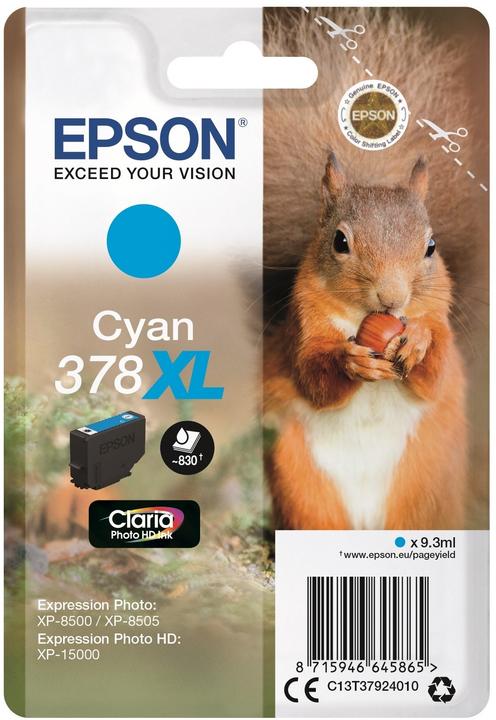 Actual product image Epson 378XL Claria Photo HD (C)