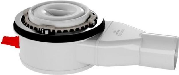 Actual product image Kaldewei shower tile drain set, horizontal, with hair catch strainer, without cover, 687772530000 (Drainage set)