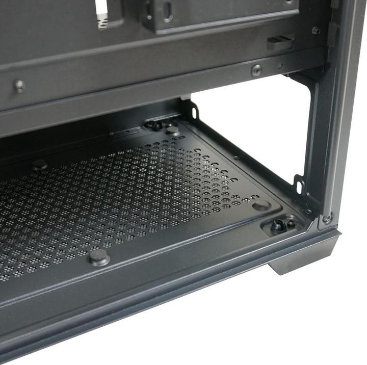 Image du produit LC-Power Boîtier MidiTower 715B black USB3.2/Audio,sans alimentation,SEAMLESS X (mATX, Mini-ITX, ATX)