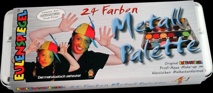 Eulenspiegel 24 colors metal palette