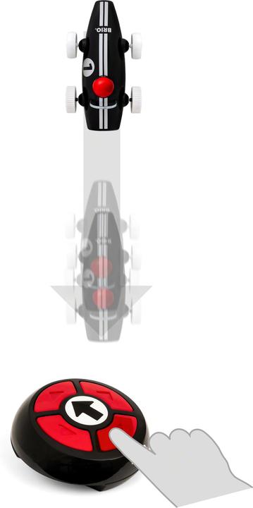 Actual product image Brio RC racing car black