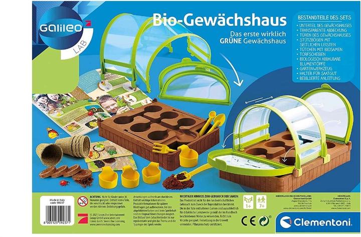 Produktbild Clementoni Bio Gewächshaus