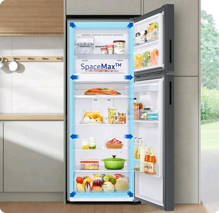 Actual product image Samsung RT31CG5624S9 Double Door EcoFlex AI Refrigerator (305 l)