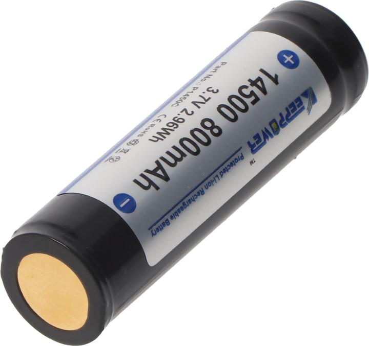 Immagine prodotto Keeppower Batteria 14500 (1 pz., 14500, 800 mAh)