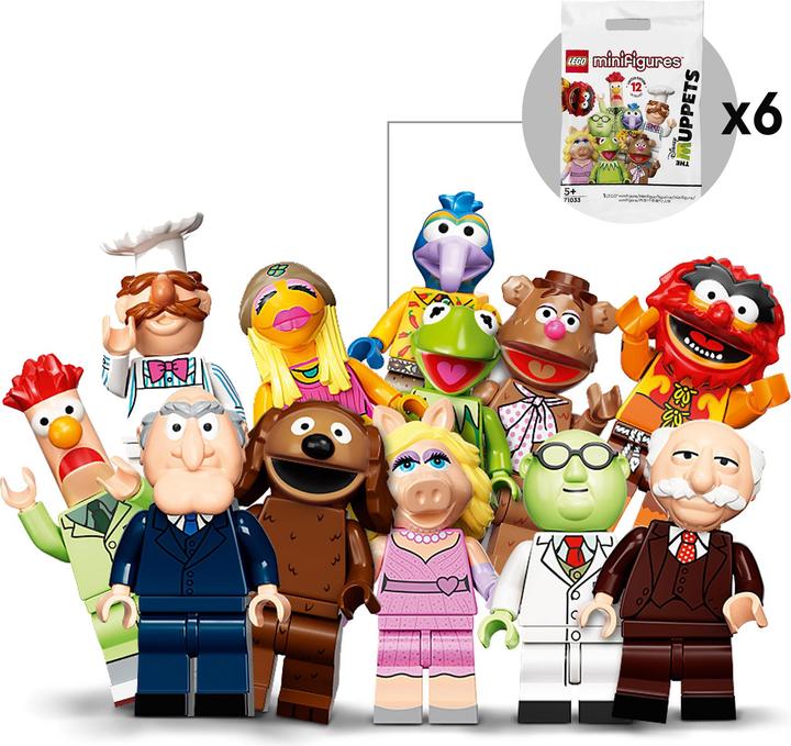 Produktbild LEGO Die Muppets (71035, LEGO Minifiguren)