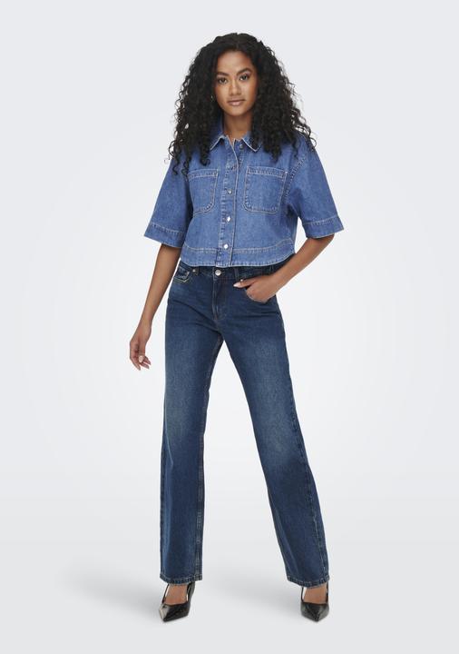 Produktbild Only Cropped Fit Jeanshemd (S)
