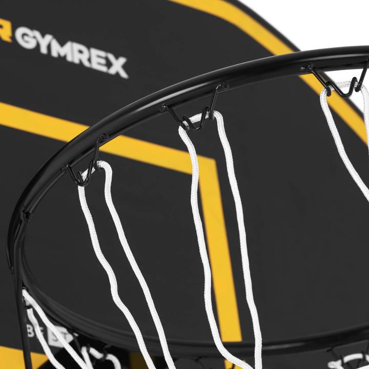 Actual product image Gymrex Basketballkorb mit Ständer Basketballanlage wetterfest Korbanlage 200-305cm