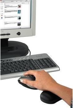 Actual product image Hama Mini Wrist Rest Pro anthracite