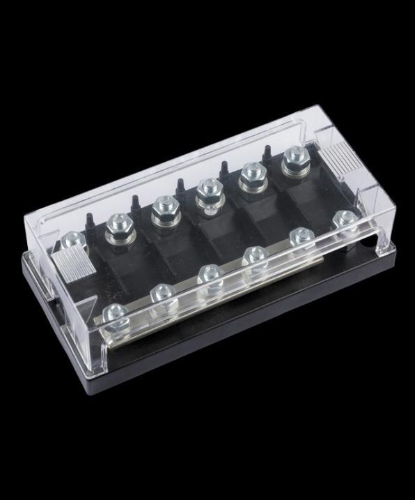 Image du produit Victron Energy Porte-fusible Victron 6 voies pour Mega Fuse (Matériel de montage du système solaire)