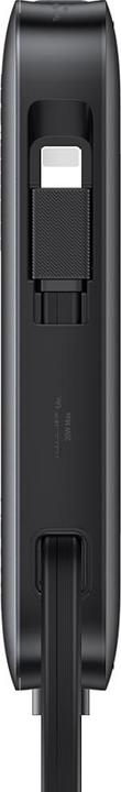 Actual product image Usams Powerbank XR Series CD228 10000mAh 20W + kabel USB-C/Lightning biały (10000 mAh, 20 W, 20 Wh)
