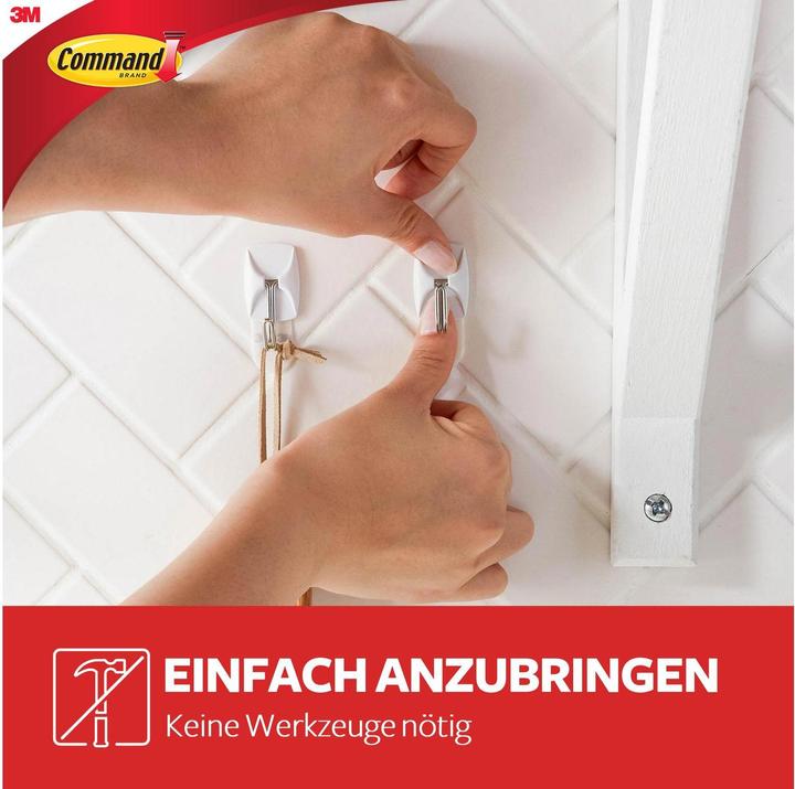 Actual product image Command Wire hook