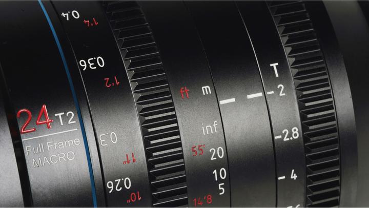 Image du produit Sirui Jupiter 24mm T2 Full-frame Marco Cine Lens(EF mount) (Canon EF, Plein format)