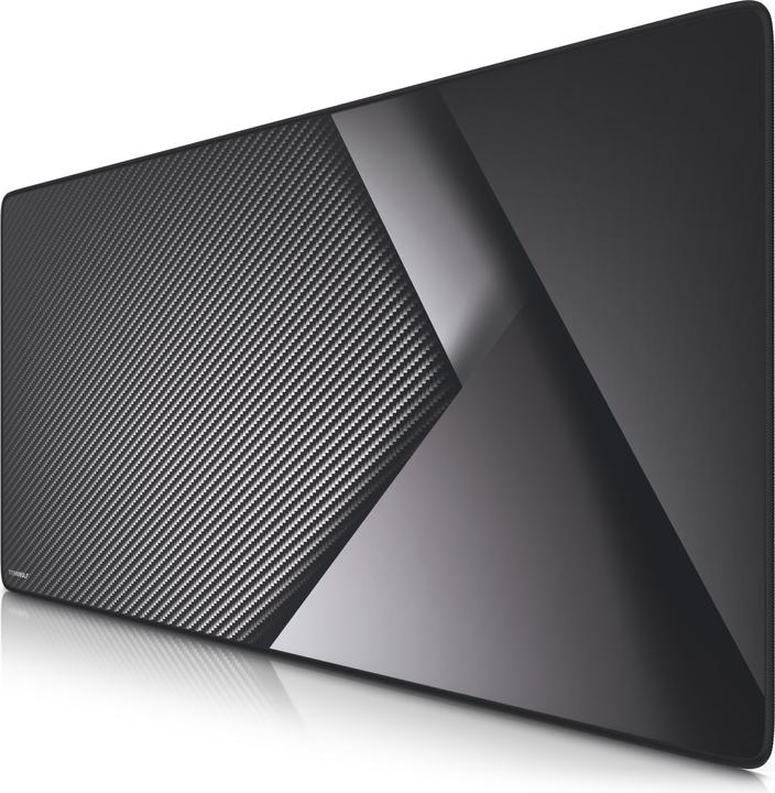 Produktbild Titanwolf Gaming Mauspad, 900 x 400mm XXL Mausmatte, verbessert Präzision & Geschwindigkeit, Carbon (XXL)