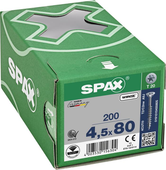 Produktbild Spax Spanplattenschrauben (200 Schrauben pro Stück)