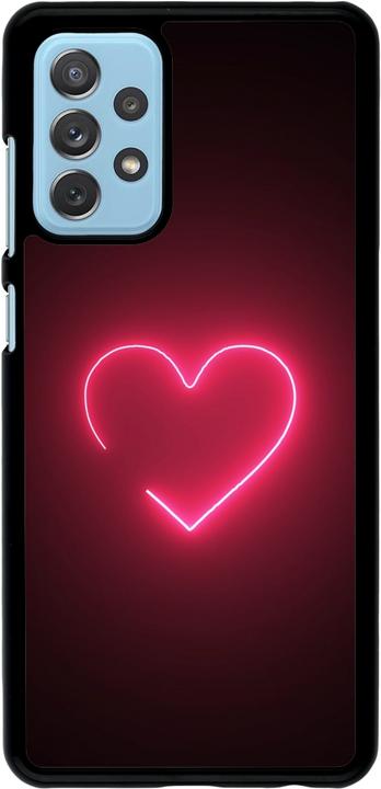 Immagine prodotto PhoneLook Copertina San Valentino 2023 cuore singolo al neon (Samsung Galaxy A72)
