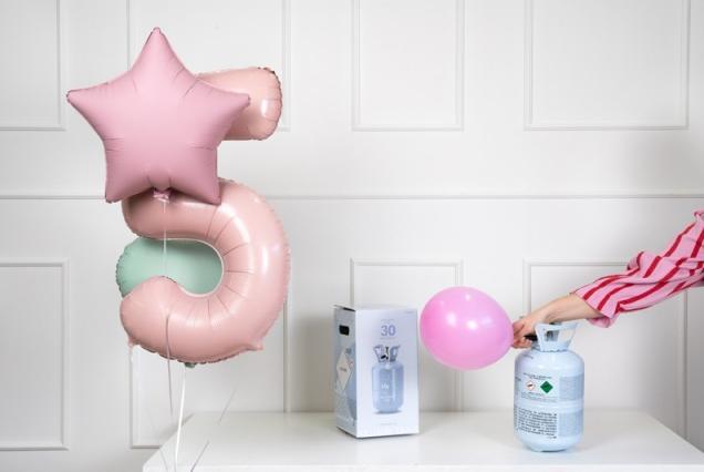 Image du produit Partydeco Einweg Helium-Flasche midi für 12 - 30 Ballons