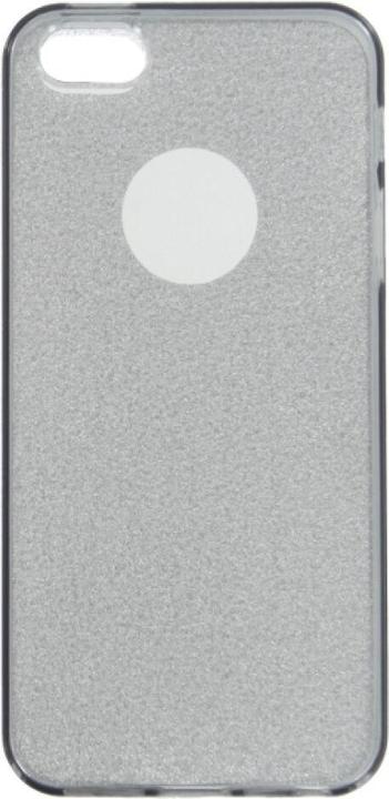 Produktbild OEM TPU Case Glitter für iPhone 5 / 5s / SE schwarz (Apple iPhone 5, Apple iPhone 5s, Apple iPhone SE)